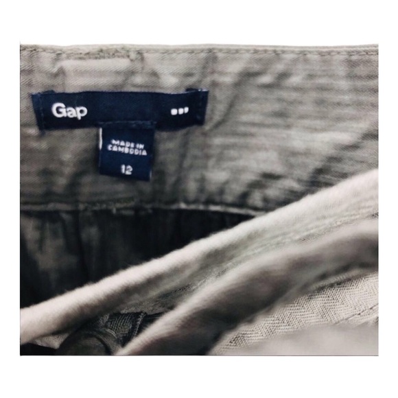 4/$45 GAP Dark Grey Lightweight Mini Length Skirt 12 - Picture 6 of 7